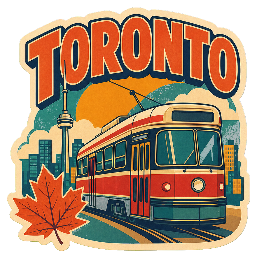 Preview for Toronto Streetcar Sticker