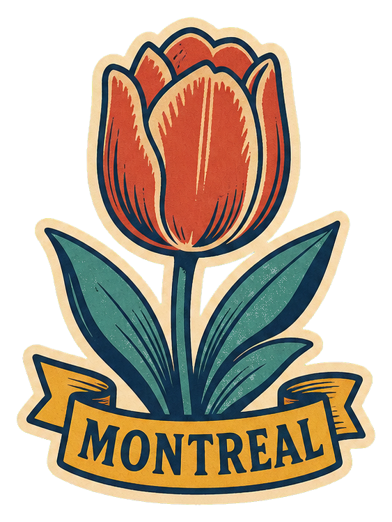 Preview for Montreal Tulip Sticker Graphic