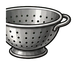 Preview for Colander Sticker For Kitchen Designs