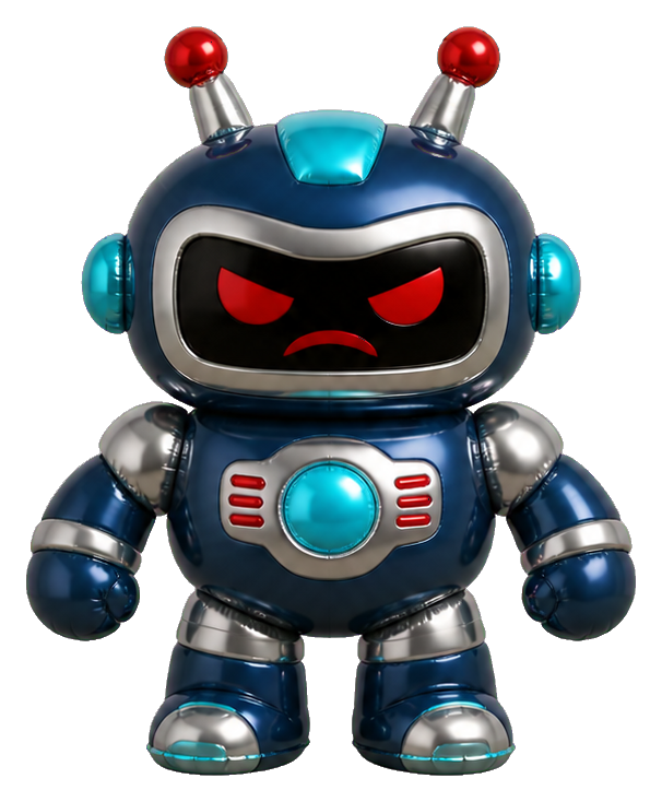 Preview for Inflatable Evil Robot Sticker