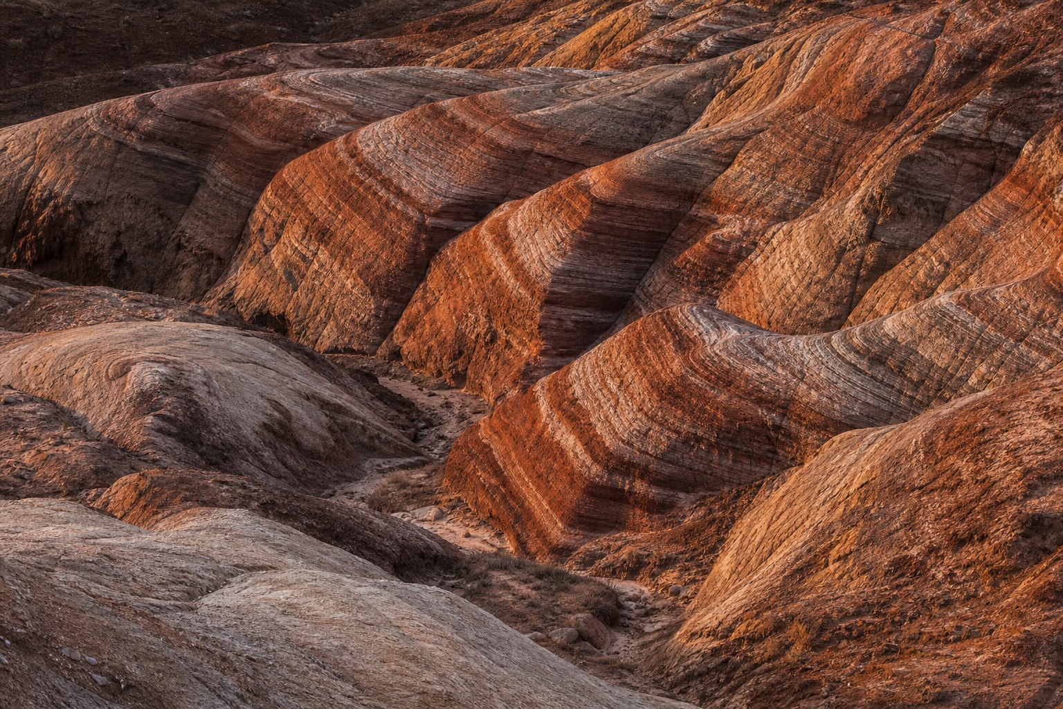 Preview for Copper Afternoon Badlands Background