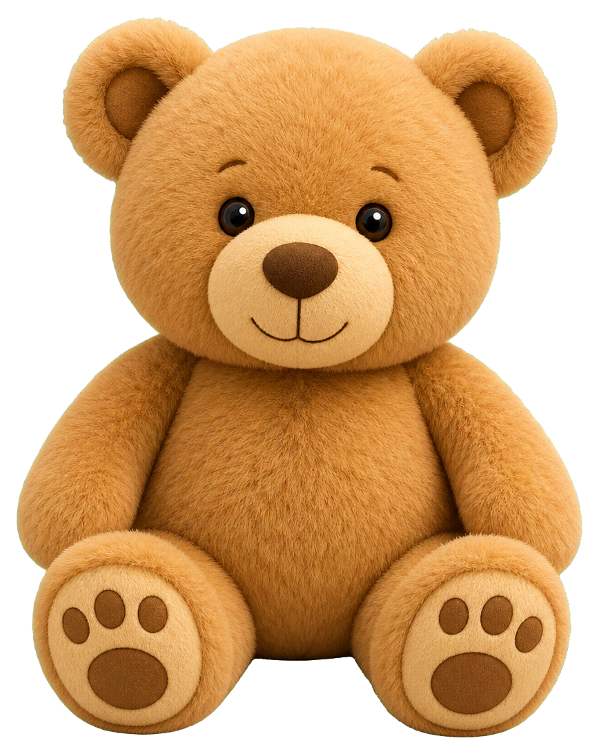 Preview for Cute Teddy Bear Baby Sticker