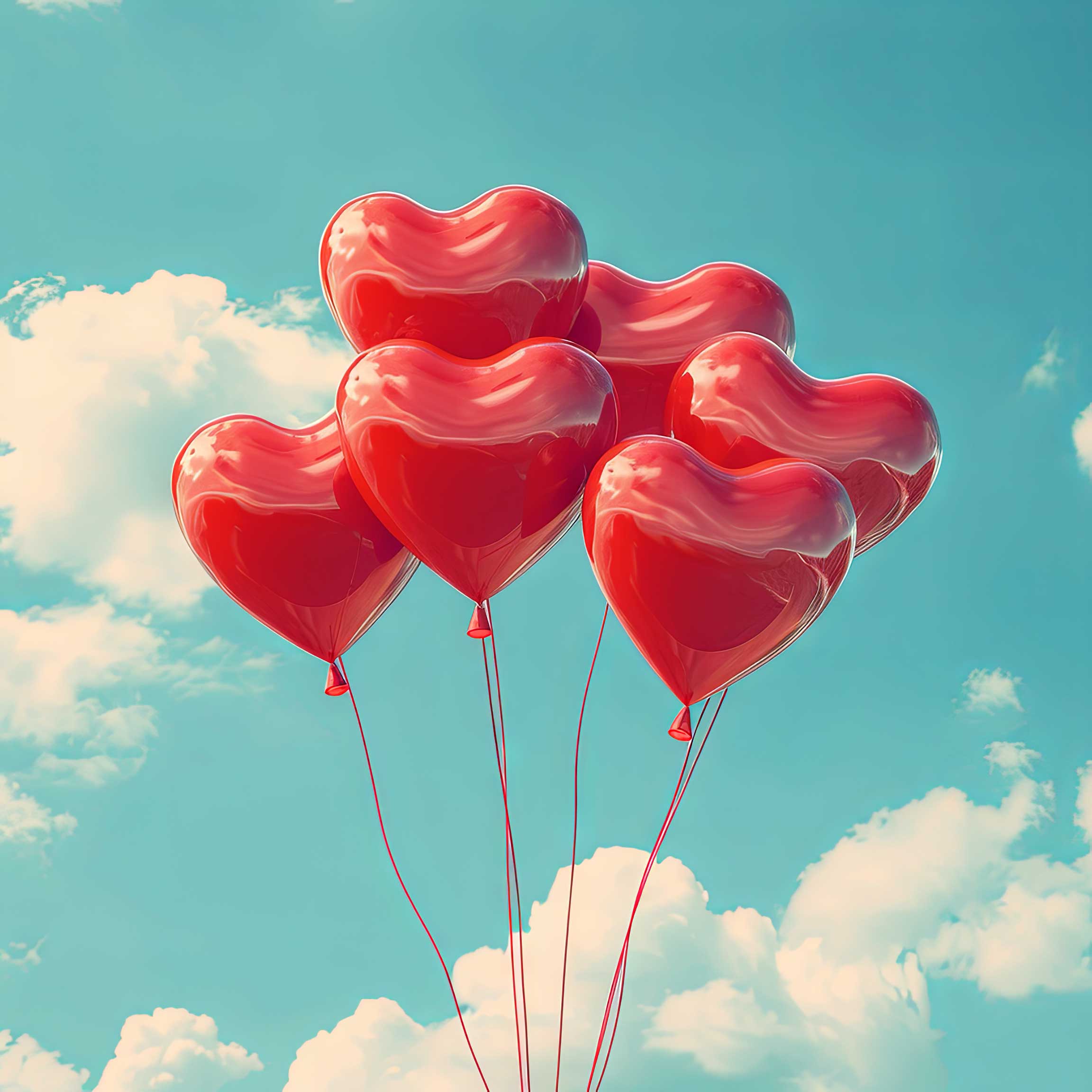 Preview for Heart-balloons-blue-sky-love-background-88c82