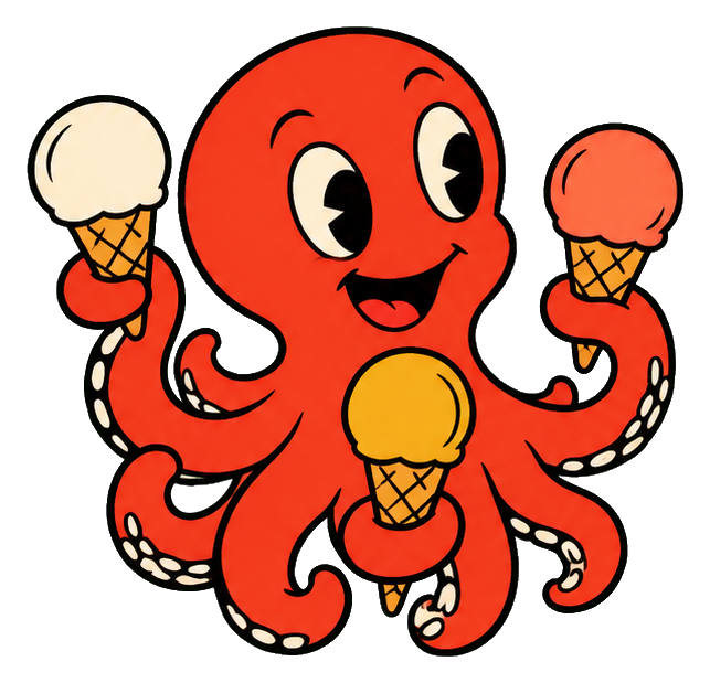 Preview for Octopus Ice Cream Party