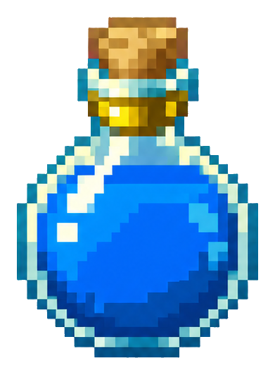 Preview for Pixel Quest Treasures Potion Blue