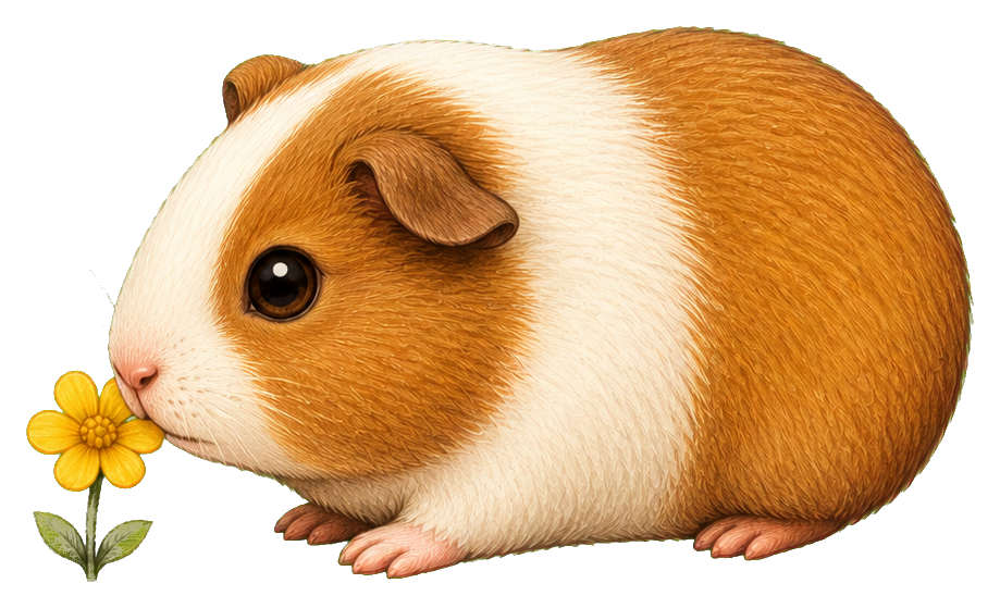 Preview for Guinea Pig Sniffing Sticker