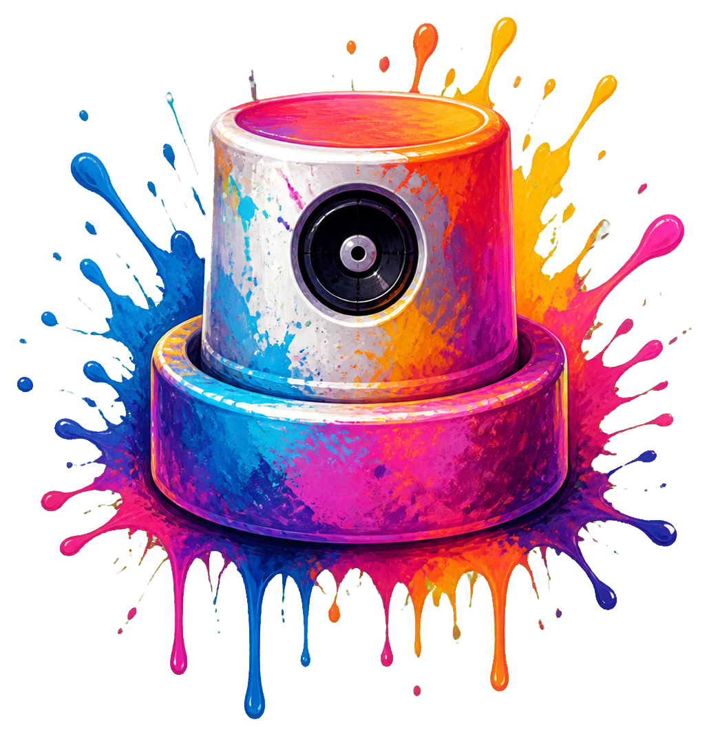 Preview for Spray Can Cap Sticker Graphic