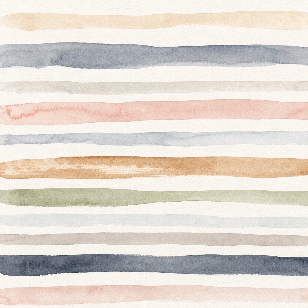 Preview for Watercolor Stripe Pattern Stock Background