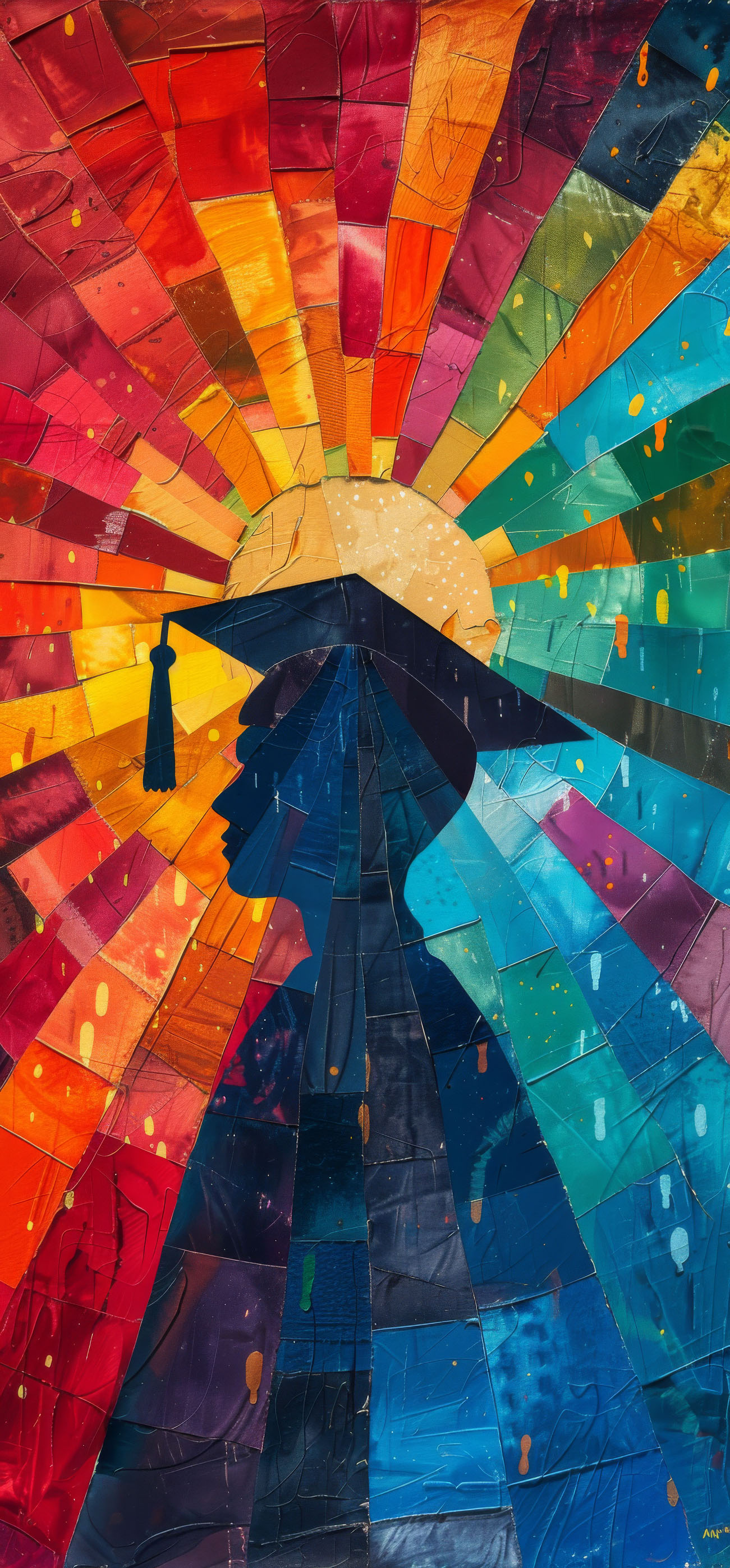 Preview for Graduation-mosaic-artwork-graduation-phone-background-d2c2c