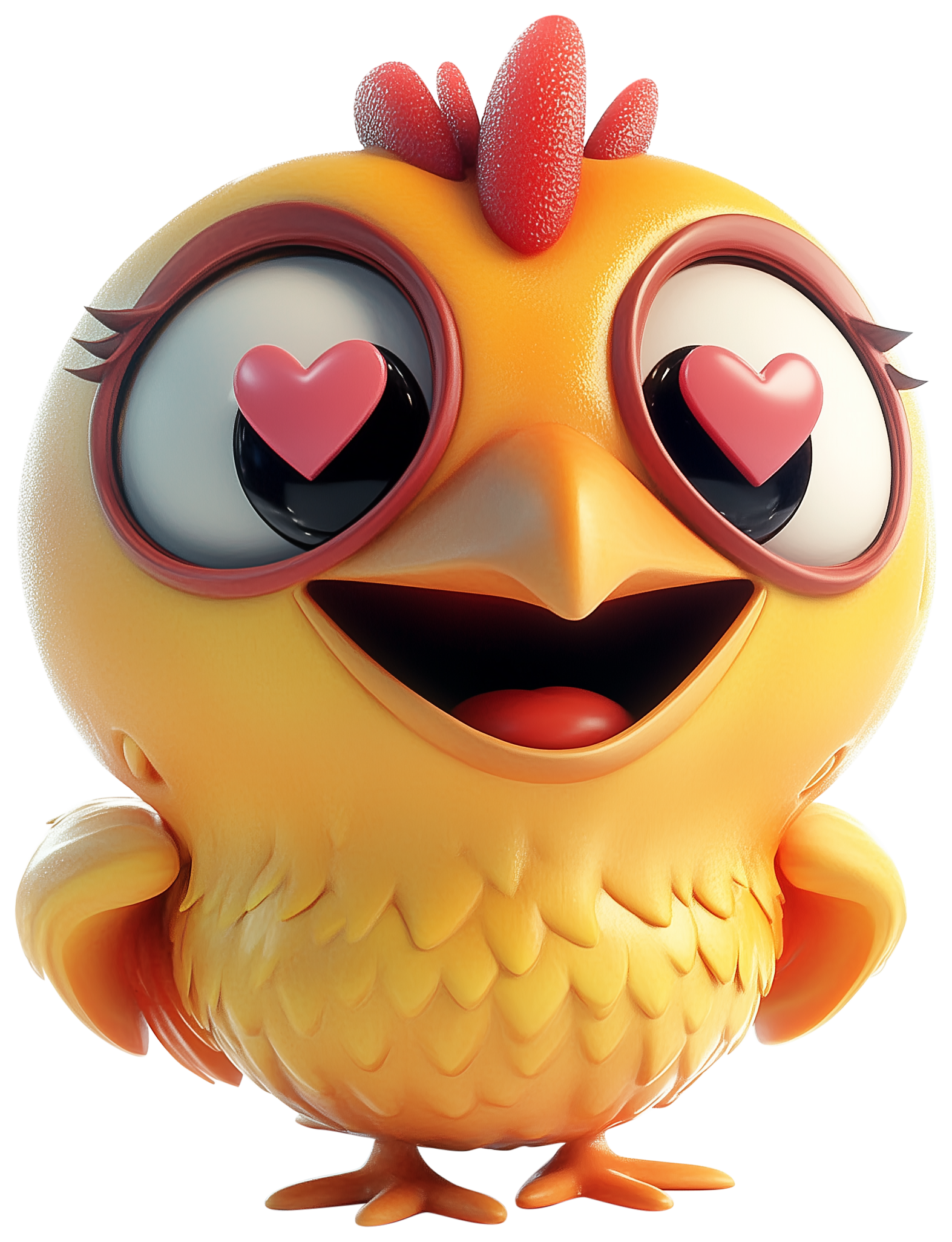Preview for Cute Chicken Emoji Sticker