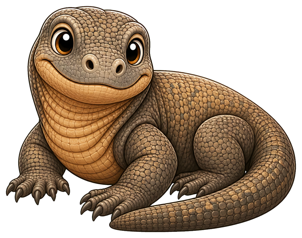 Preview for Komodo Dragon Sticker Graphic