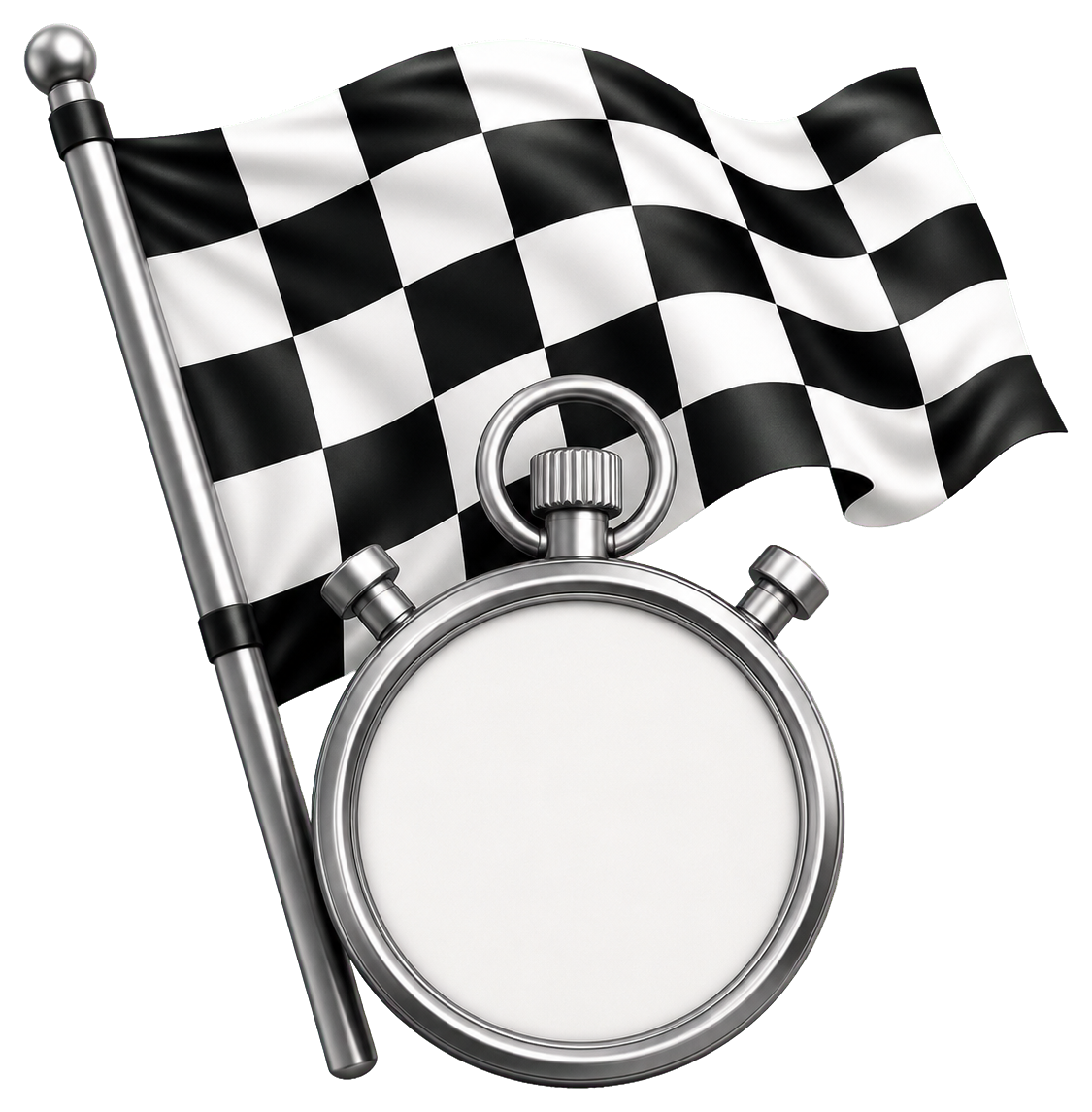 Preview for Finish Line Flag Sticker