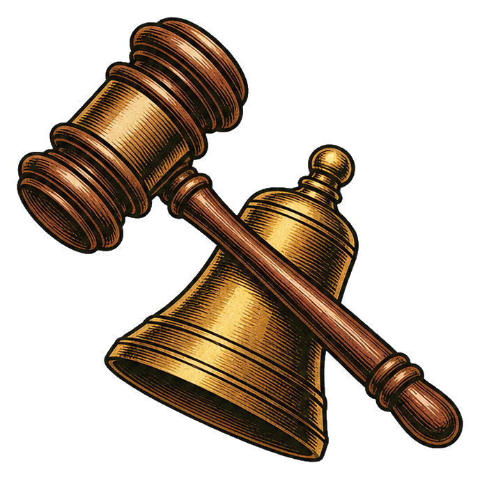 Preview for Closing Gavel Sticker For Stock Market Designs