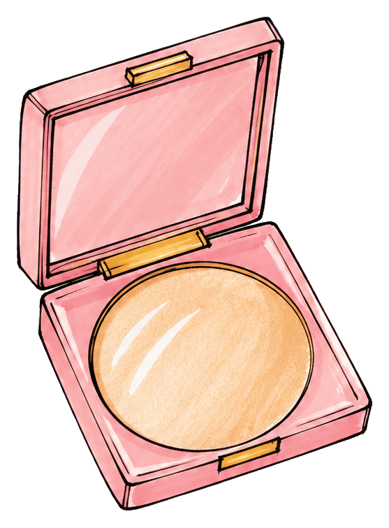 Preview for Glam Makeup Highlighter Compact