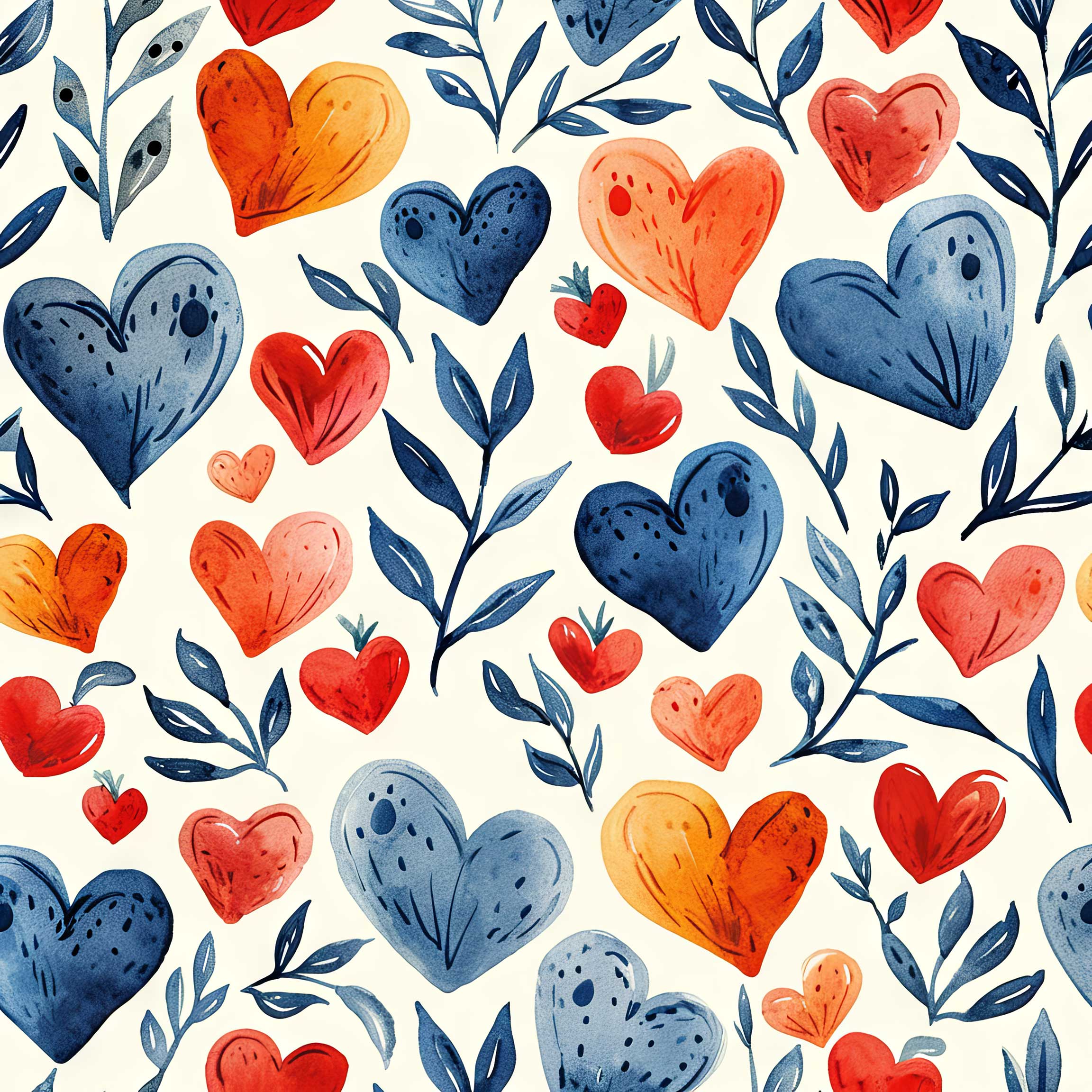 Preview for Heart-pattern-design-love-background-dbcc7