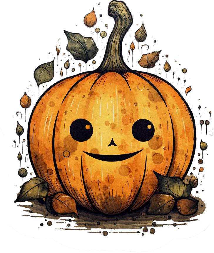 Preview for Smiling-pumpkin-illustration-pumpkins-sticker-ec5de