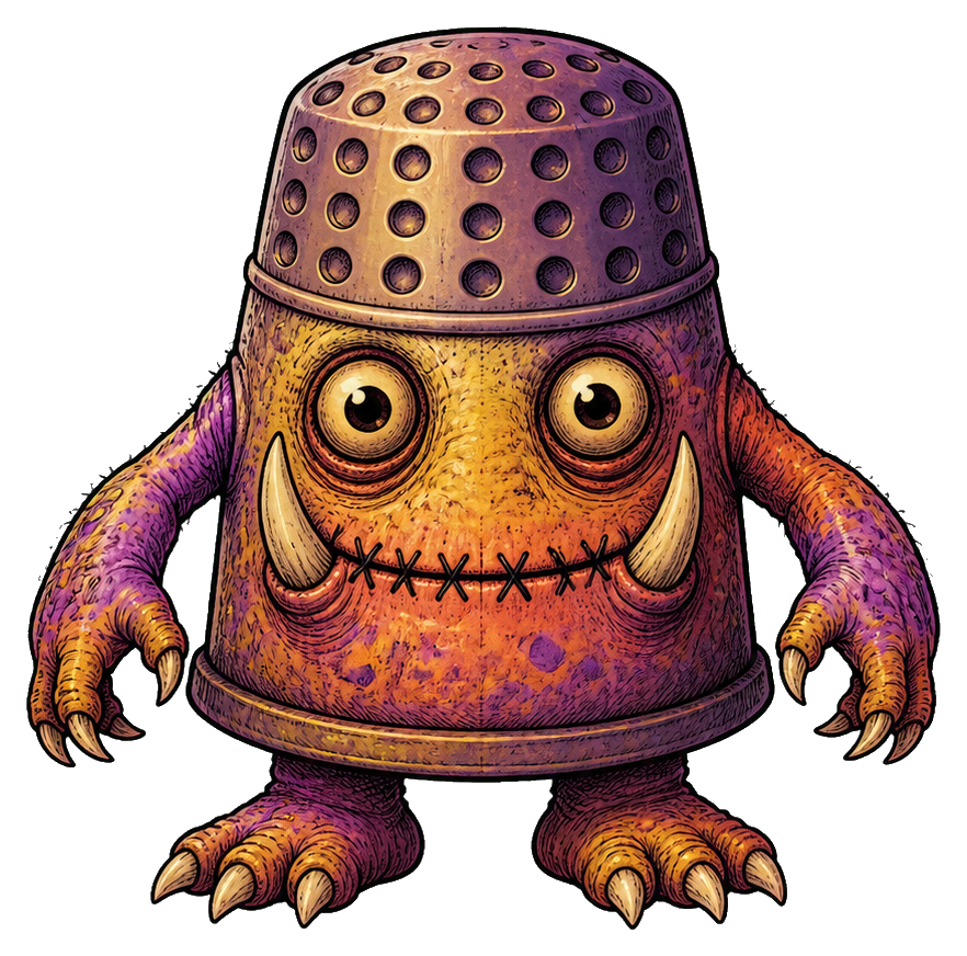 Preview for Thimble Troll Sticker