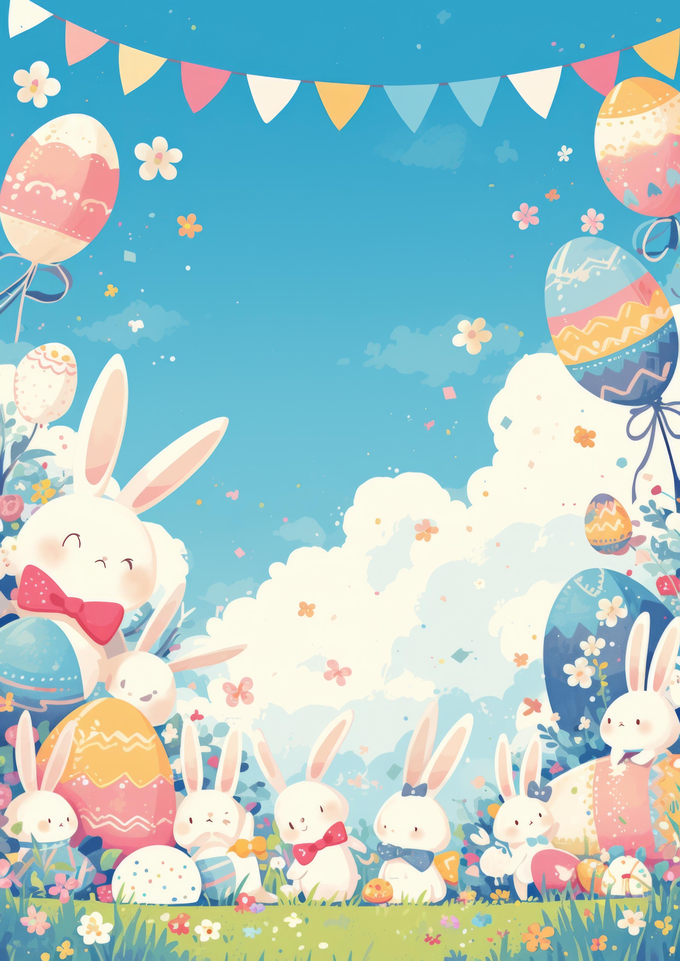 Preview for Easter-bunny-celebration-background-aac46