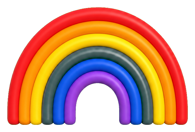 Preview for Classic Rainbow Arch Sticker