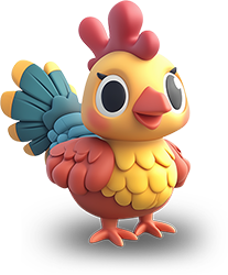 Preview for Colorful-cartoon-chicken-illustration-animal-sticker-6d9c7