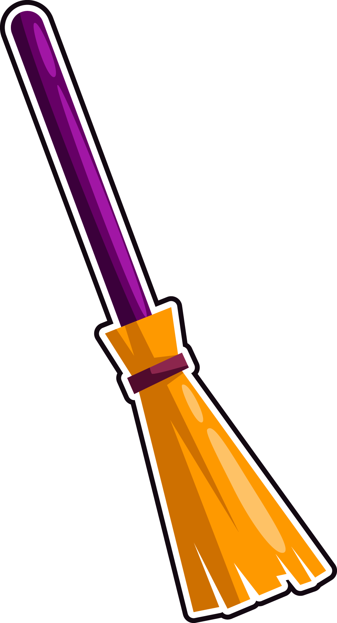 Preview for Witch-broomstick-illustration-witches-sticker-f34fd