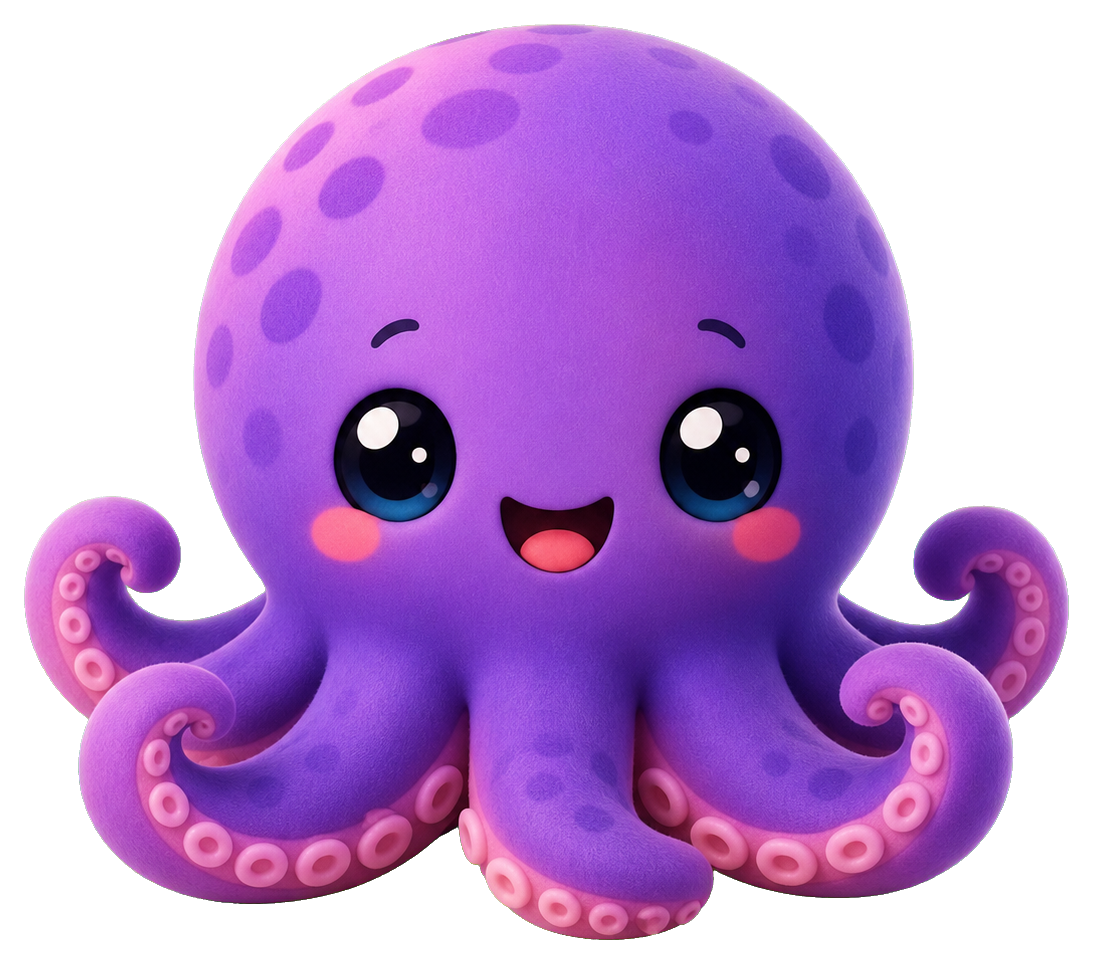 Preview for Octopus Smile Sticker