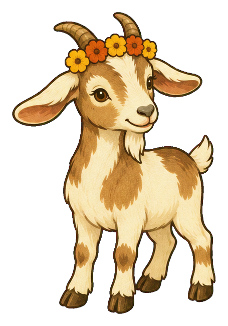Preview for Goat Flower Crown