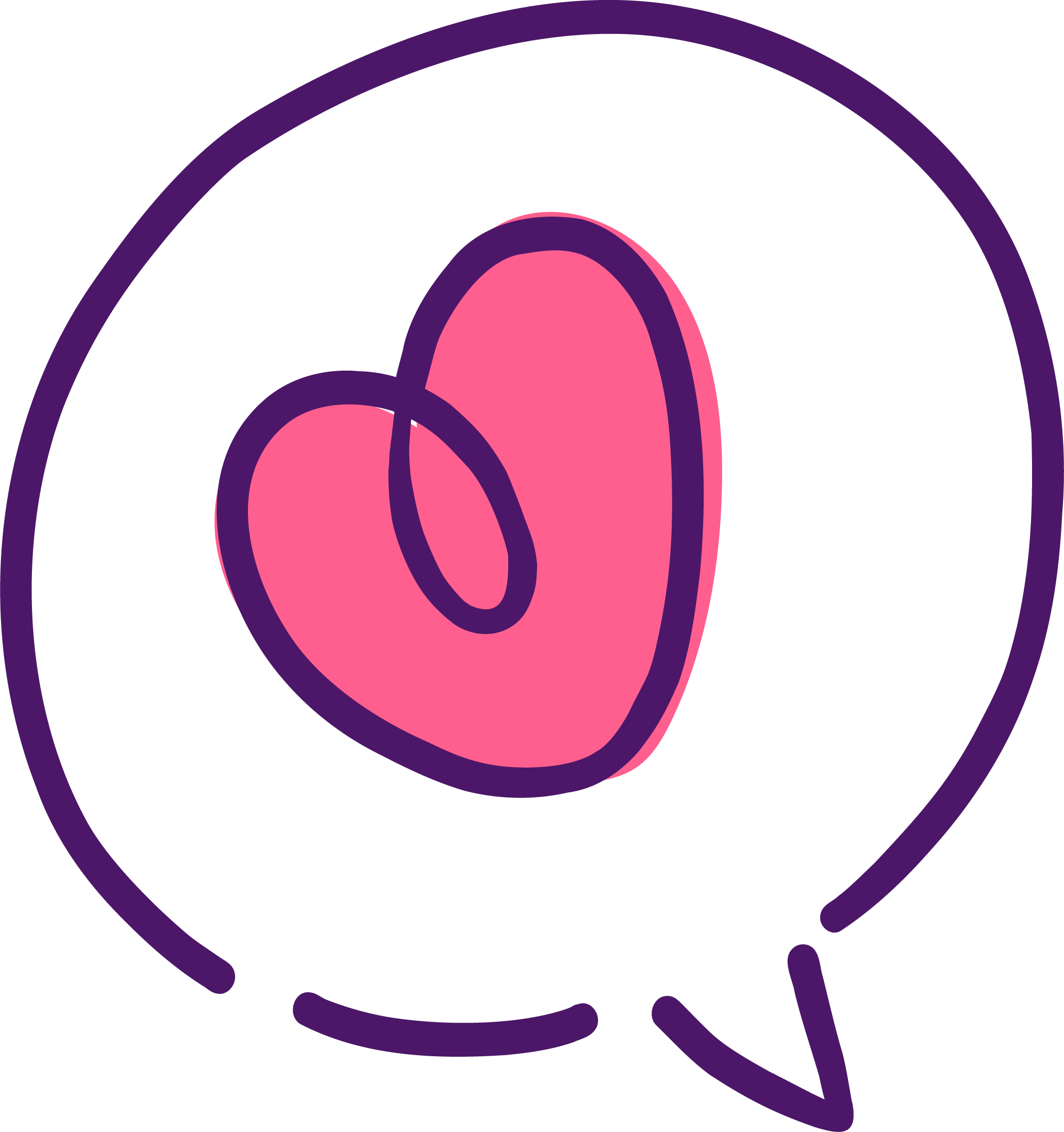 Preview for Heart-icon-speech-bubble-cute-love-sticker-cf004