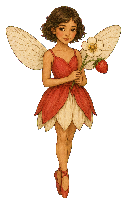 Preview for Strawberry Blossom Fairy Sticker