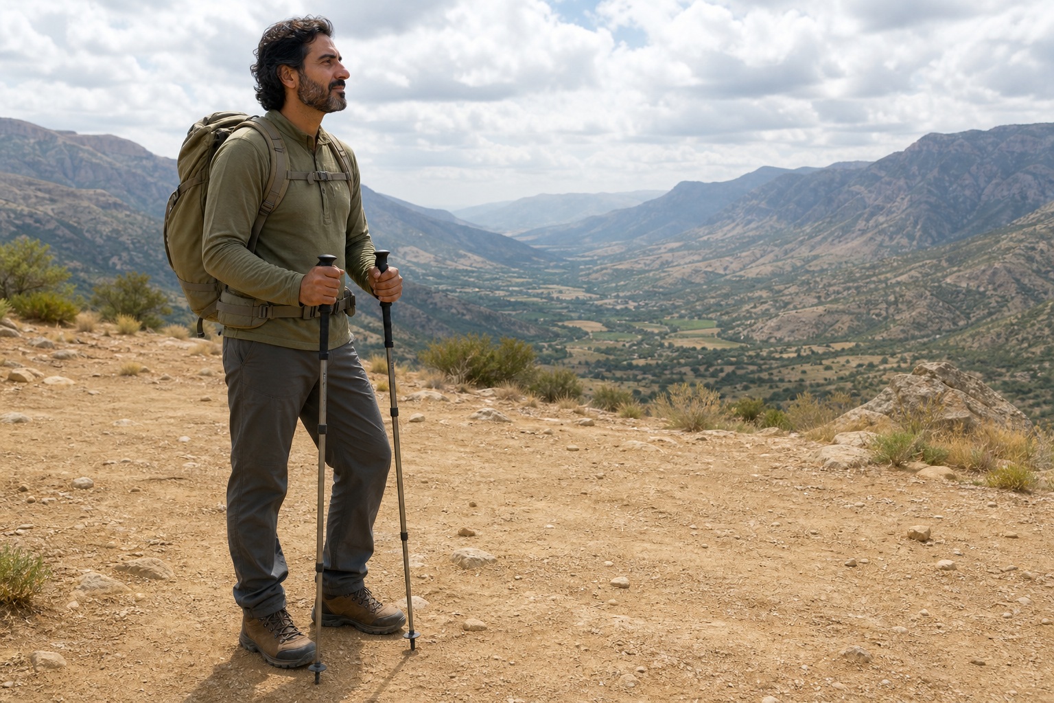 Preview for Hiking Overlook Rest Background