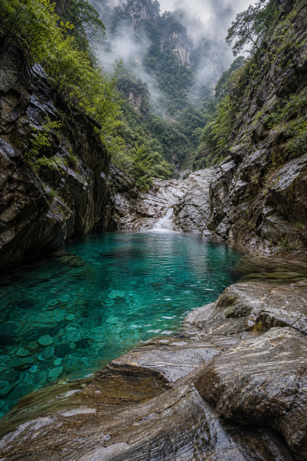 Preview for Turquoise Ravine Pool Mountain Background
