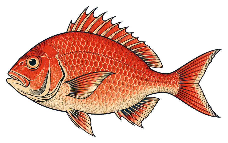 Preview for Ukiyo-e Ocean Red Sea Bream