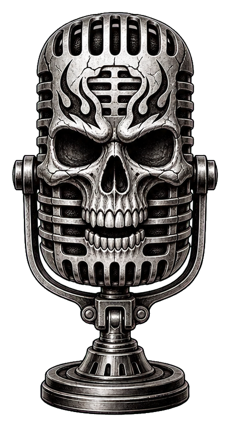 Preview for Skull Microphone Sticker