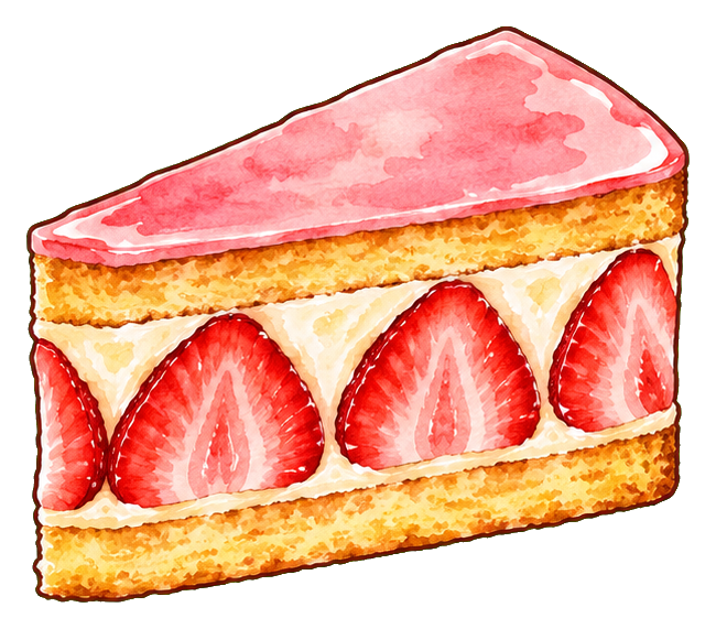 Preview for Fraisier Cake Slice