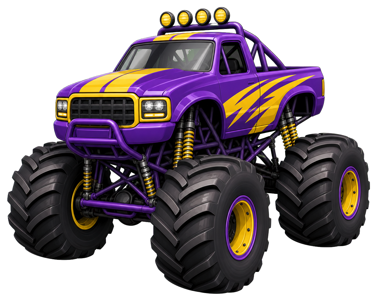 Preview for Monster Truck Sticker Graphic