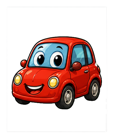 Preview for Smiling Compact Car Sticker