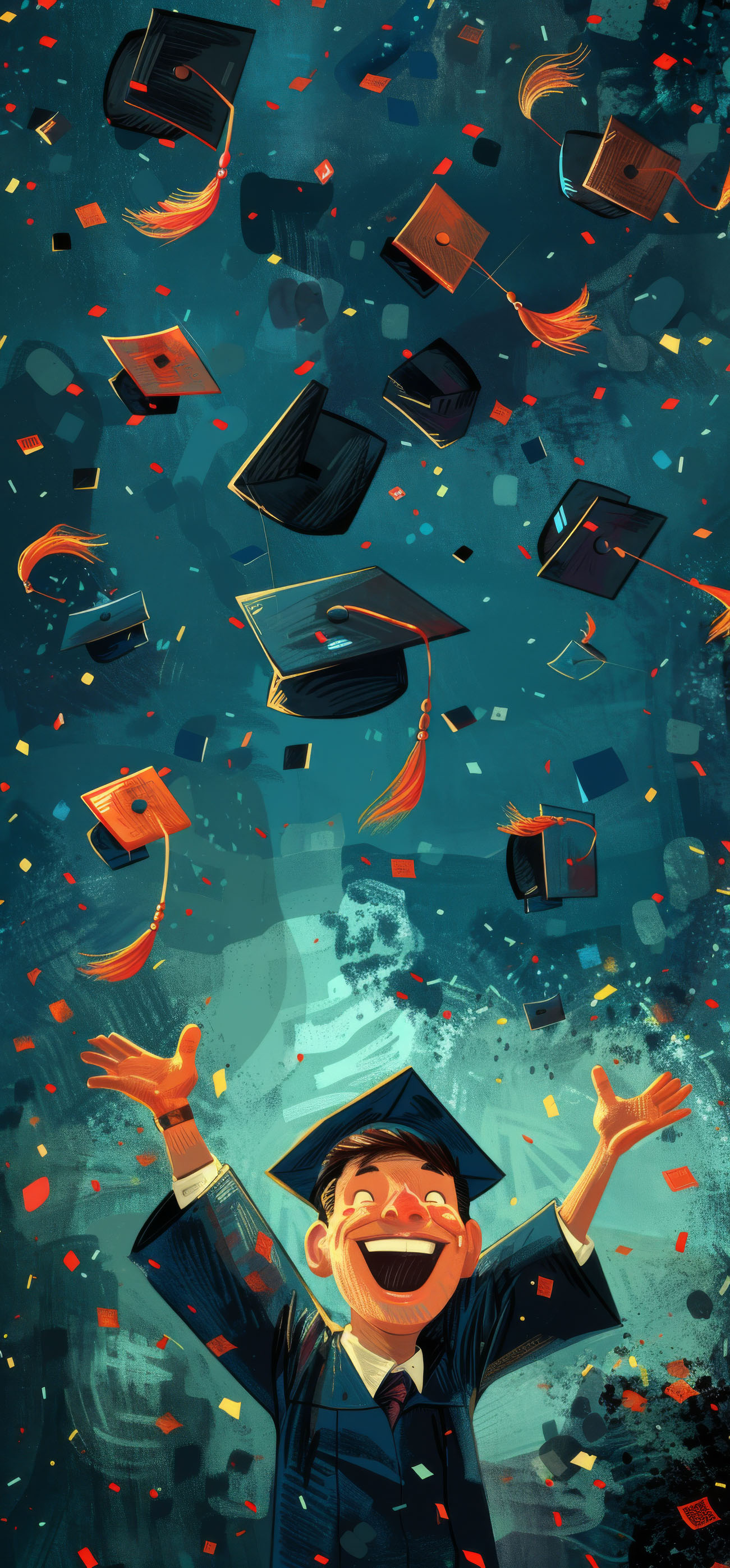 Preview for Graduation-celebration-moment-graduation-phone-background-cbf3f