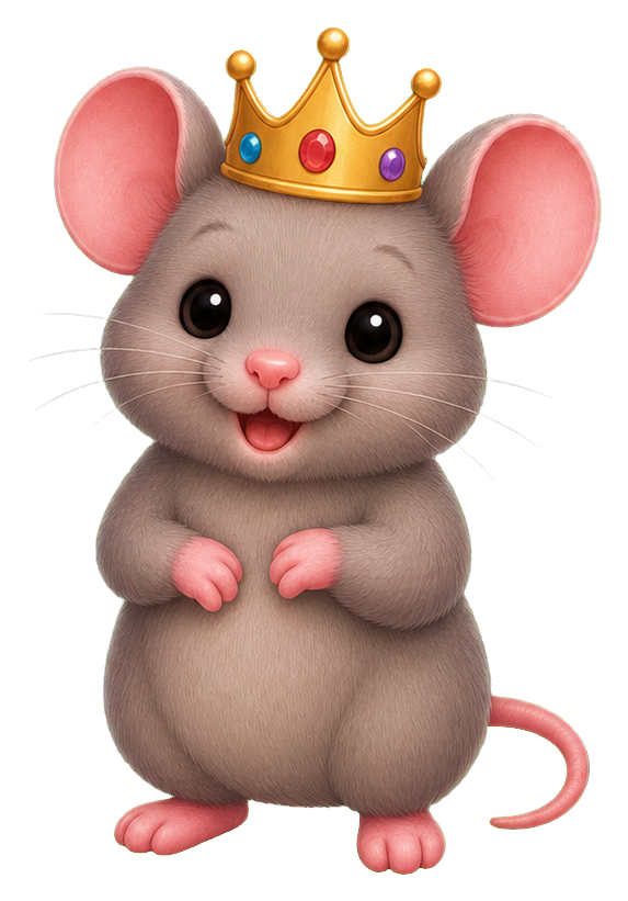 Preview for Mouse Crown Sticker