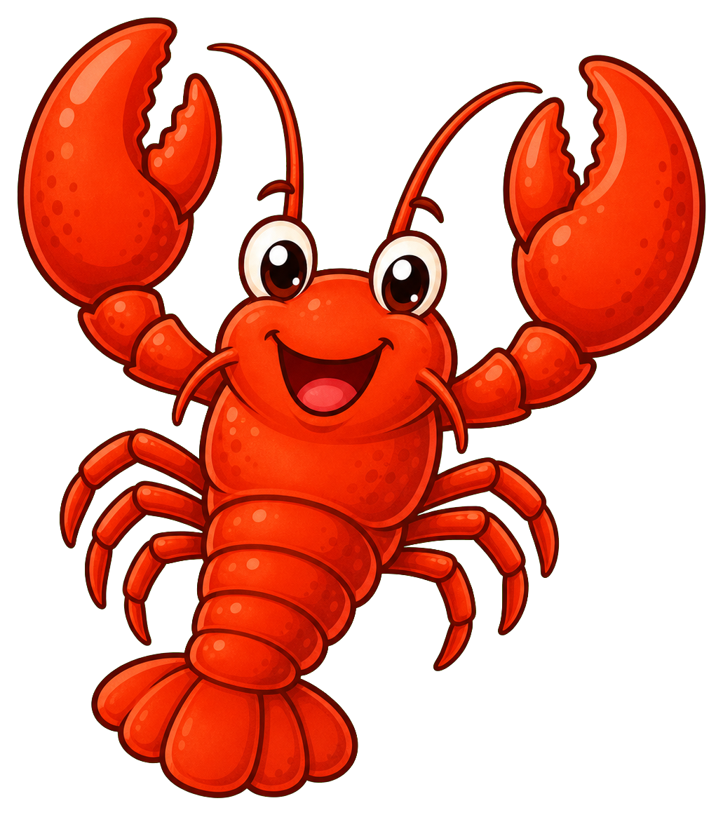 Preview for Lobster Sticker For Ocean-themed Designs