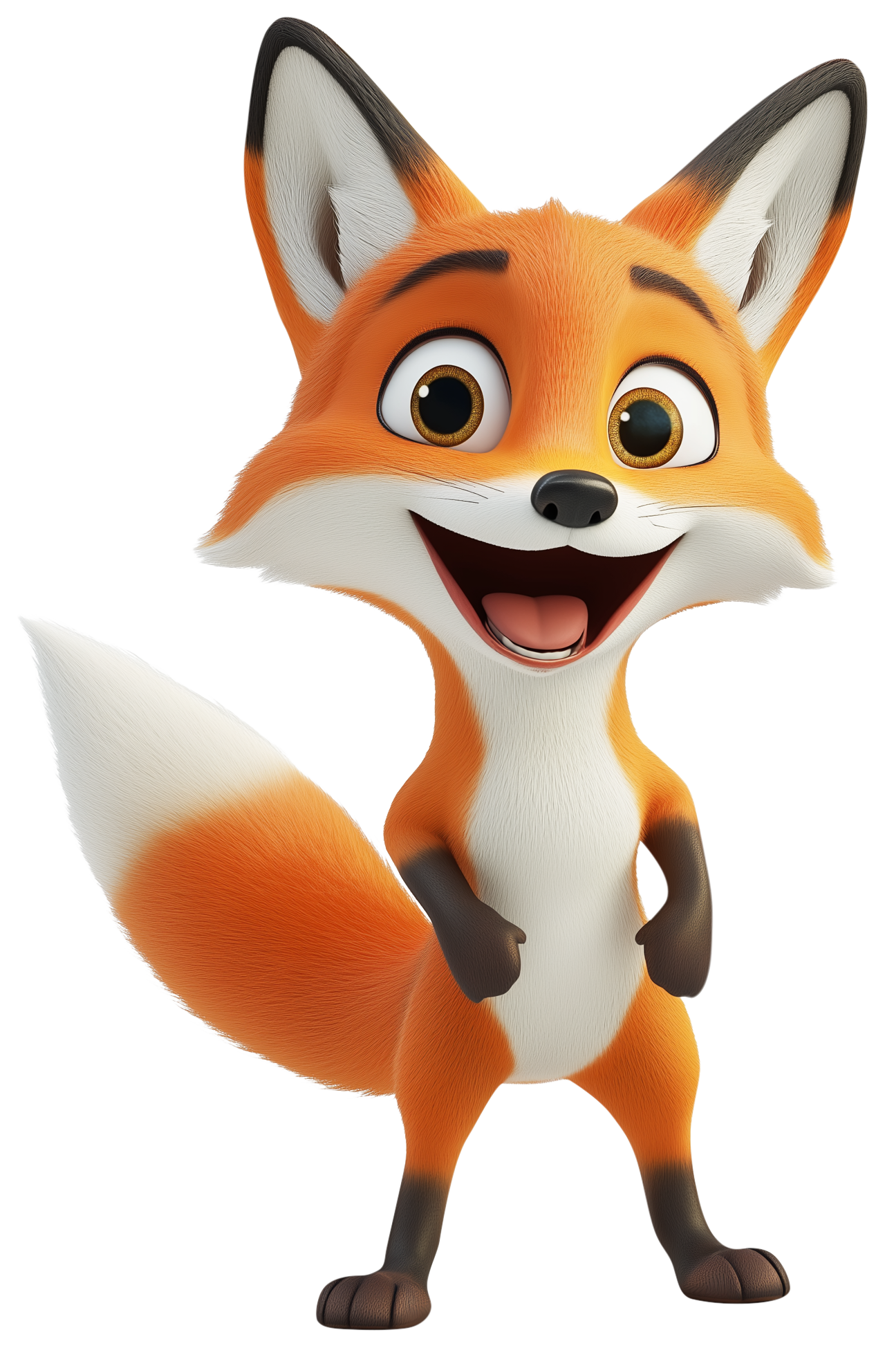 Preview for Cute Fox Emoji Sticker