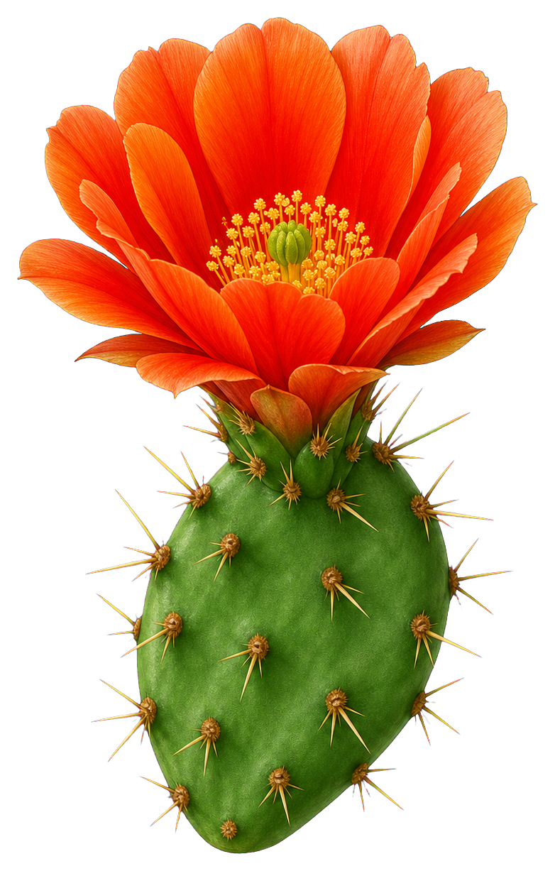 Preview for Flower Cactus Sticker Graphic