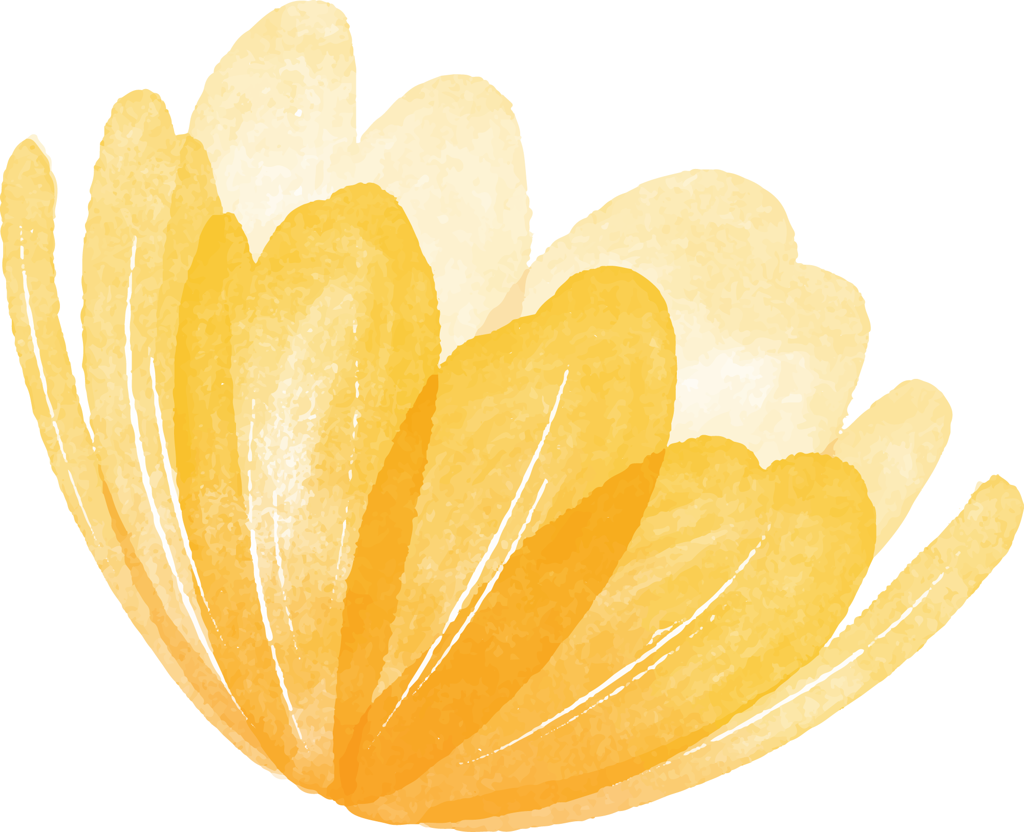 Preview for Yellow-flower-illustration-spring-sticker-fd579