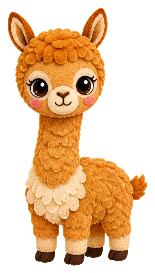 Preview for Ginger Vicuna Cria Sticker