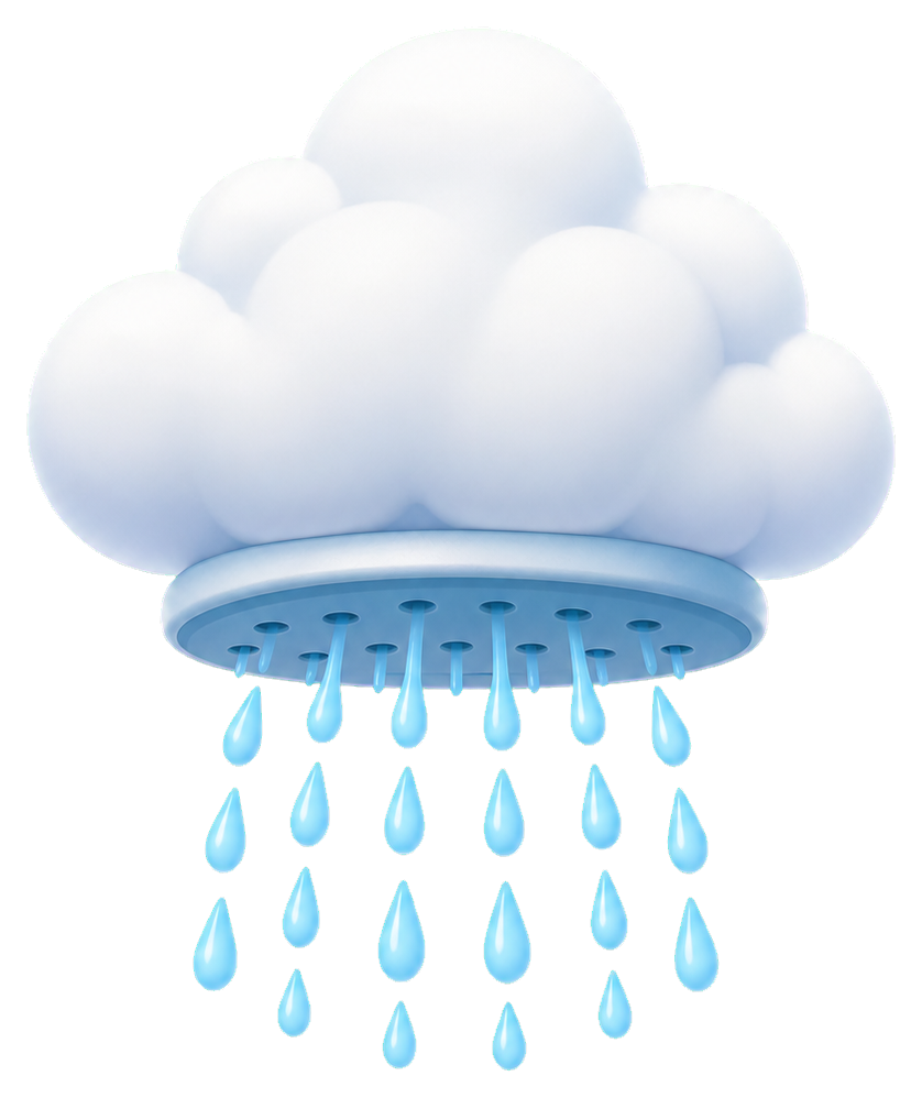 Preview for Cloud Shower Head Sticker