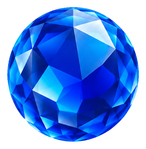Preview for 3d Gem Treasures Sapphire Sphere
