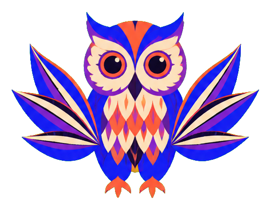 Preview for Frida Kahlo Agave Owl Sticker