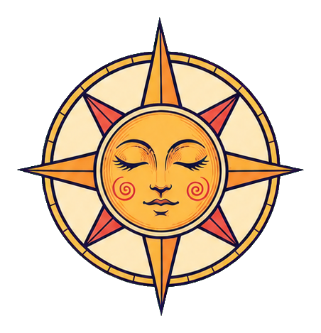 Preview for Birth Compass Astrology Sticker