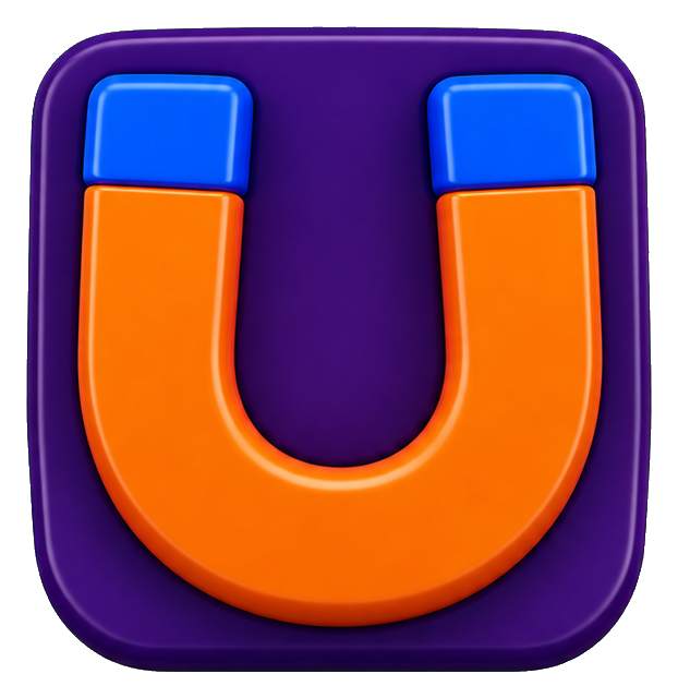 Preview for Orange Magnet Powerup Sticker
