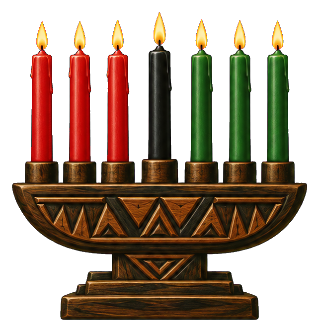 Preview for Kwanzaa Wooden Kinara