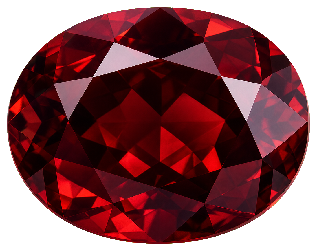 Preview for Garnet Oval Sticker Graphic